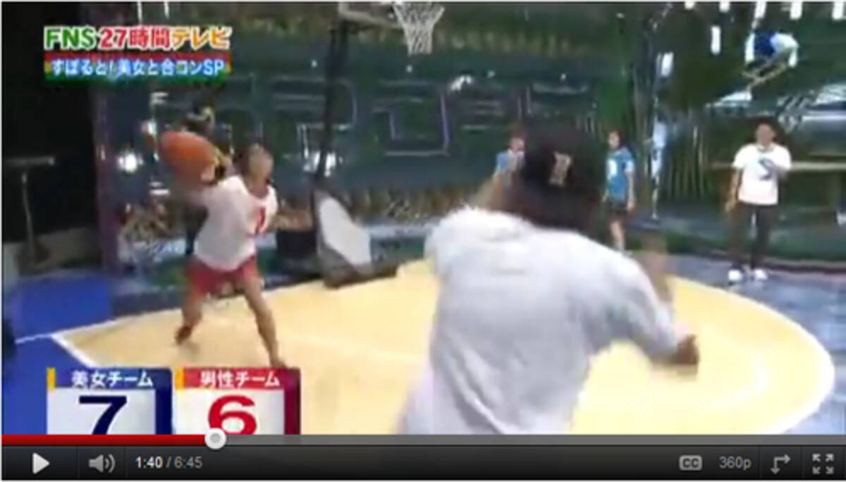 27時間テレビでバスケボールをぶつけ岡村イジメ Youtubeコメントが炎上中 11年7月24日 エキサイトニュース