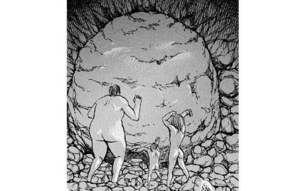 ガジェ通厳選 進撃の巨人 For Auスマートパス ひとコマ大喜利 大岩と巨人 16年2月26日 エキサイトニュース