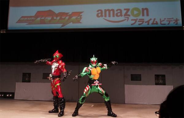 Amazon が 仮面ライダーアマゾン を製作 Amazon プライム ビデオ 日本製作の第1弾として 仮面ライダーアマゾンズ を4月に配信開始 16年3月18日 エキサイトニュース