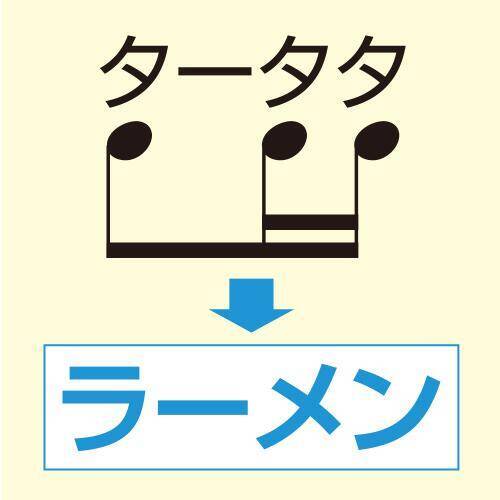 タータタ ラーメン 音符の覚え方が秀逸 ダイエット中の人にオススメできないリズム譜早見表 16年12月28日 エキサイトニュース