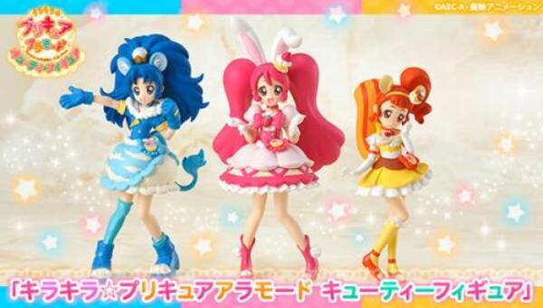 スイーツ アニマルのプリキュア最新作 キュアホイップ たちのフィギュアがキュートすぎ オタ女 17年1月6日 エキサイトニュース