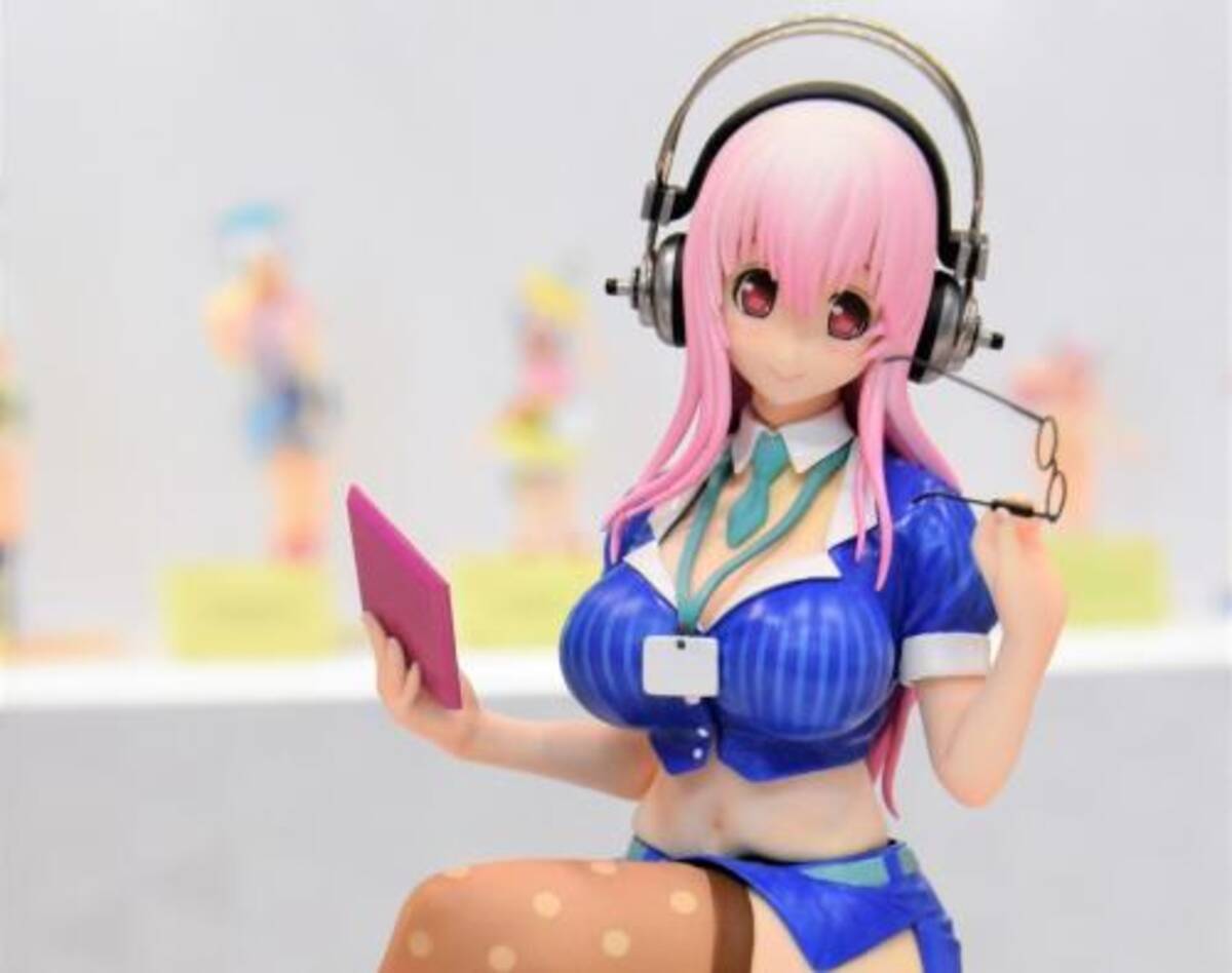 歴代の そに子 が大集合 Super Sonico 10th Anniversary フィギュア展 ワンフェス17 冬 17年2月28日 エキサイトニュース