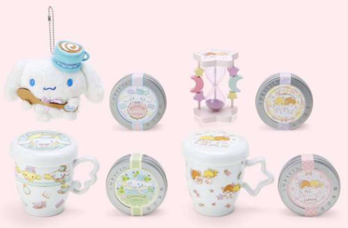 ゆめかわ 星の砂時計付き キキララ シナモンがお茶専門店 ルピシア と初コラボ オタ女 17年3月6日 エキサイトニュース