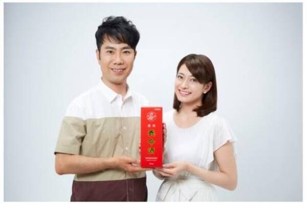 身体の芯からhot Hot 薬用養命酒 新イメージキャラクターに藤井隆 乙葉夫妻 17年6月2日 エキサイトニュース