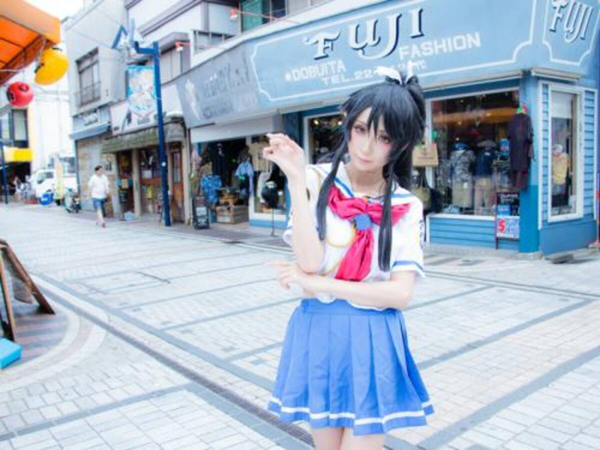 先に聖地を作った横須賀市 アニメ ハイスクール フリート コラボ 横須賀市出身コスプレイヤーがリポート 17年8月30日 エキサイトニュース