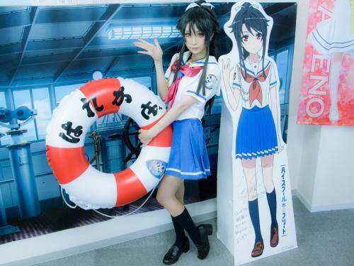 先に聖地を作った横須賀市 アニメ ハイスクール フリート コラボ 横須賀市出身コスプレイヤーがリポート 17年8月30日 エキサイトニュース 2 7