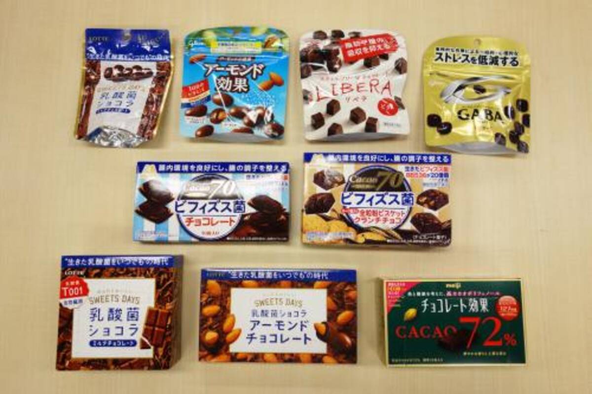 ストレス低減 効果 菌 最近気になる 体によさそうなチョコ をコンビニで集めてみた 2017年9月29日 エキサイトニュース