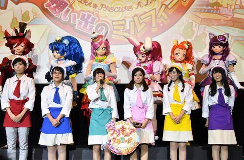 映画キラキラ プリキュアアラモード キャスト6人揃って登場 スイーツの思い出に1年の絆が見えた 舞台挨拶レポート 17年11月1日 エキサイトニュース