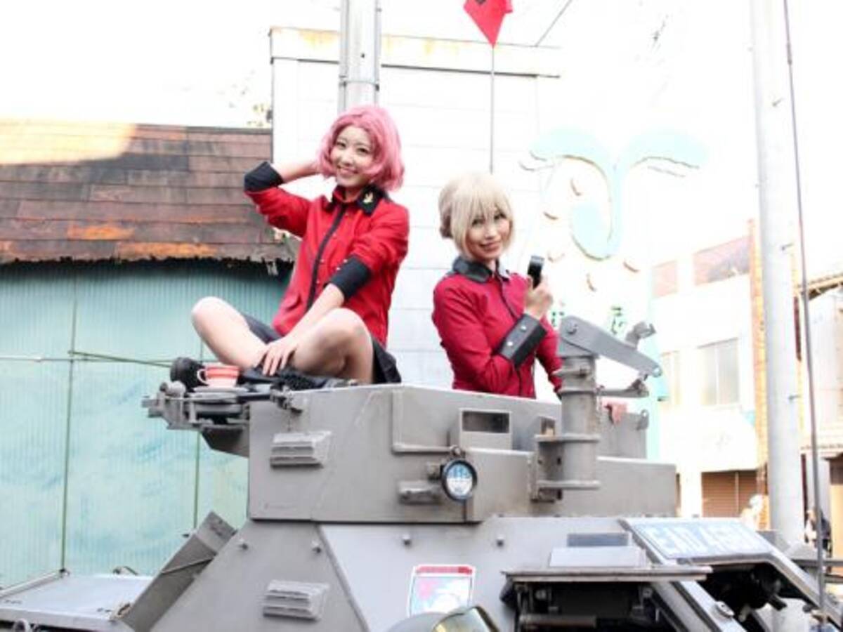 ガルパン聖地でパンツァー フォー 大洗あんこう祭 コスプレイヤー 痛車 戦車まとめ 17年11月22日 エキサイトニュース 2 2