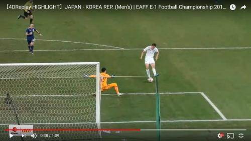 サッカー日本代表の試合中継で ゲームみたい なリプレイ映像が話題に スタジアムでも未来を感じる光景が 17年12月19日 エキサイトニュース