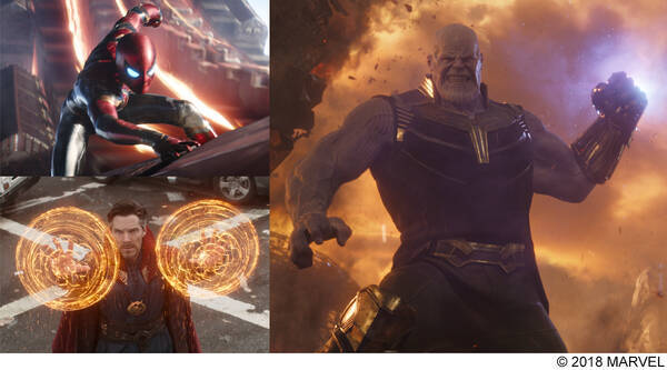 ヒーローvs 最強の敵サノス 驚愕のバトルシーン本編映像解禁 アベンジャーズ インフィニティ ウォー 18年7月12日 エキサイトニュース