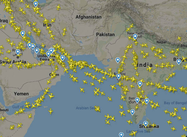 パキスタン上空にバリアが張られる 弾き返されたり超絶迂回する飛行機が続出 2019年2月28日 エキサイトニュース