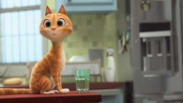猫あるあるの宝庫！　『シュガー・ラッシュ：オンライン』ボーナス映像： ＜バズチューブ＞でバズっていた可愛すぎる猫動画！