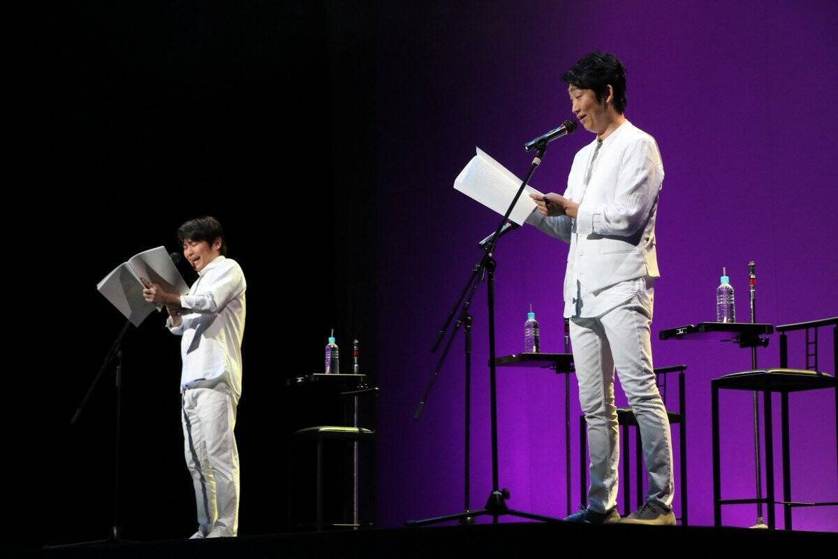 Non Style石田明と声優 石田彰が共演 Wイシダ朗読劇 Ushiromuki 19年5月13日 エキサイトニュース