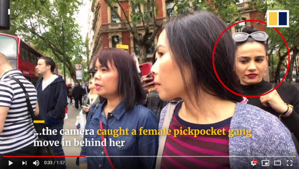 動画 タイ人観光客がロンドンでスリ被害 自撮り動画に映っていたのは美人すぎるスリグループ 19年7月5日 エキサイトニュース