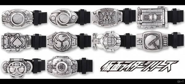 ライダーベルトが大人も普段使いできる紳士用ベルトに 平成仮面ライダー クウガ から ディケイド まで10種から選べる 19年9月3日 エキサイトニュース