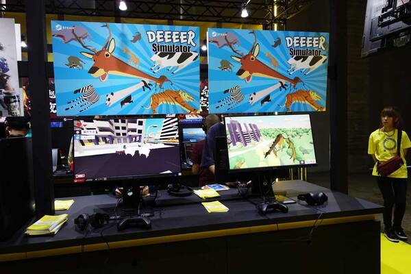 Tgs19 ごく普通のシカのゲーム Deeeer Simulator は期待どおりの痛快なバカゲーだった 19年9月13日 エキサイトニュース
