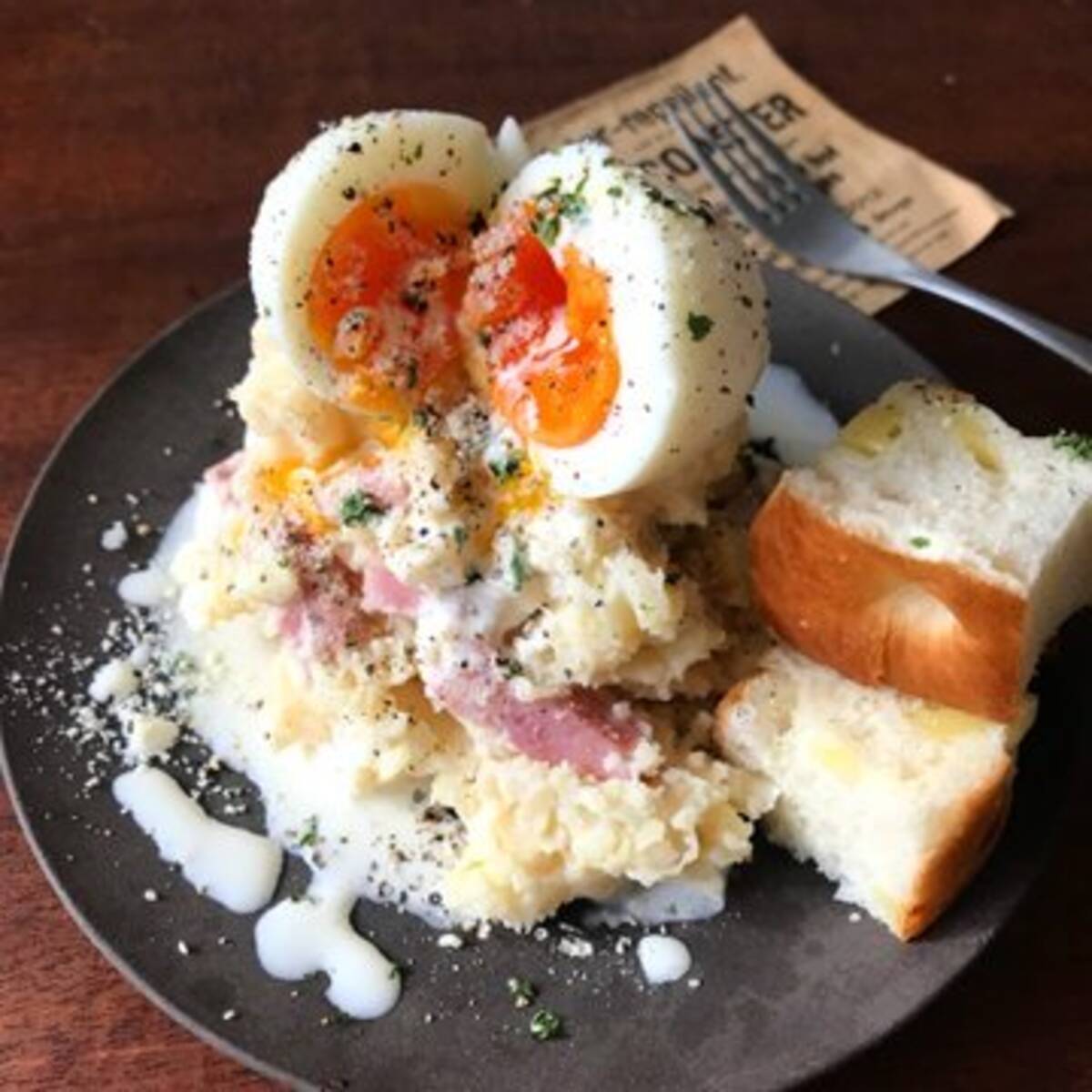 ビールもパンも止まらんレシピ カルボナーラポテトサラダ が話題に 2019年10月31日 エキサイトニュース