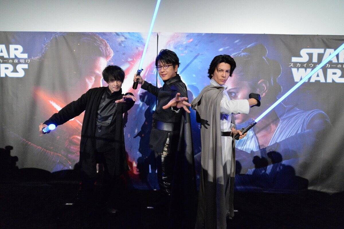 動画 ほぼノーカット スター ウォーズ スカイウォーカーの夜明け スペシャルイベント 及川光博 武田真治 津田健次郎の男前すぎる ベン ソロチャレンジ も 年1月18日 エキサイトニュース 3 3