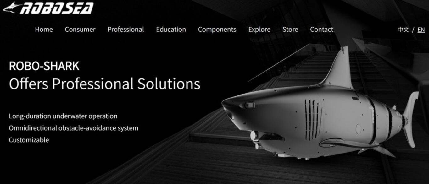 ロボットとはわかってても海中で鉢合わせしたくないサメ型ロボット Robo Shark ロボ シャーク 年2月19日 エキサイトニュース