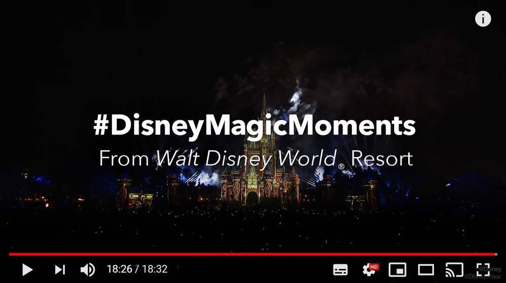Disneymagicmoments ウォルト ディズニー ワールド リゾートの花火ショー Happily Ever After の映像がyoutubeで公開 年4月30日 エキサイトニュース