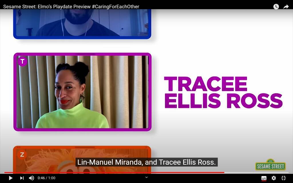 アン ハサウェイもエルモと遊んじゃう テレビ会議風 セサミストリート エルモのおうちで遊ぼう 16年ぶりにnhkで放送 年5月13日 エキサイトニュース 2 2