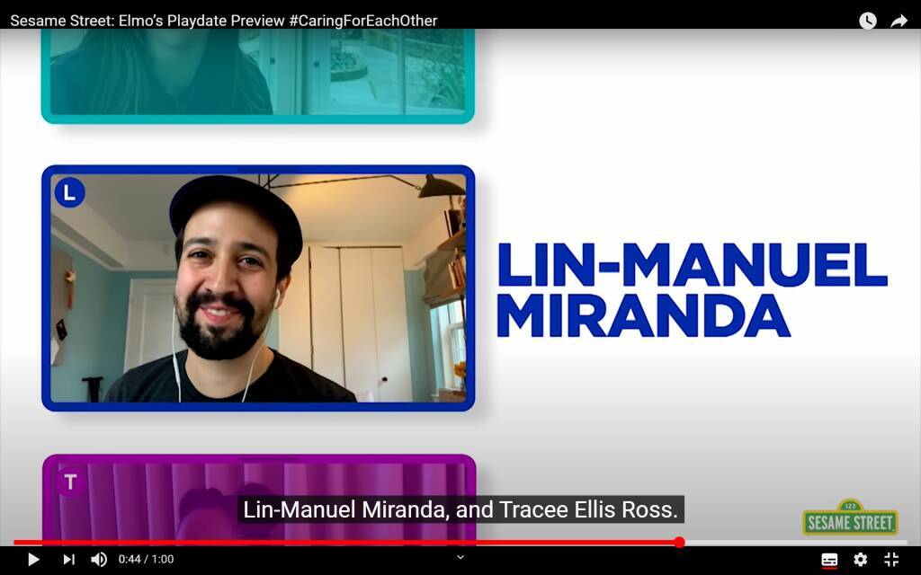 アン ハサウェイもエルモと遊んじゃう テレビ会議風 セサミストリート エルモのおうちで遊ぼう 16年ぶりにnhkで放送 年5月13日 エキサイトニュース 2 2