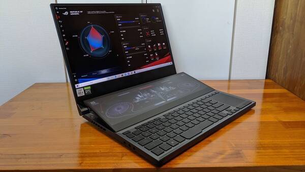 Asus Rog Zephyrus Duo レビュー 想像力を刺激する2画面ゲーミングノートpc 年8月8日 エキサイトニュース