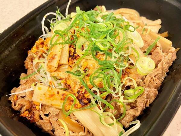 シビ辛がクセになる すき家 食べラー メンマ牛丼 担々ねぎmix はチャーハンにしても激ウマ 年11月7日 エキサイトニュース