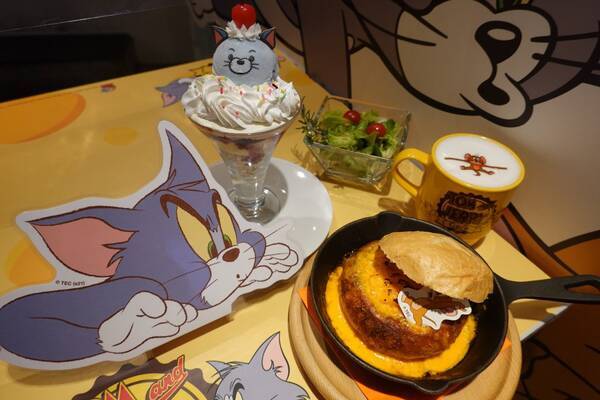 ジェリーの好物 チーズ がテーマのポップなカフェ 期間限定オープンの トムとジェリー カフェで トムジェリの世界を味わってきたよ 21年4月21日 エキサイトニュース
