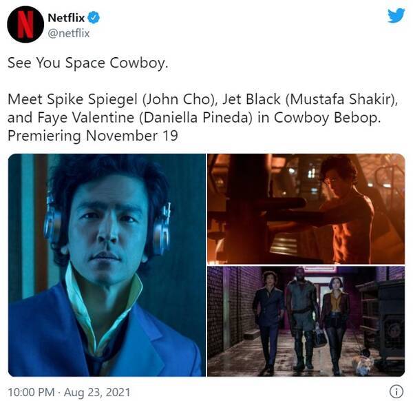 Netflixの実写版 カウボーイビバップ は11月19日配信開始 21年8月25日 エキサイトニュース