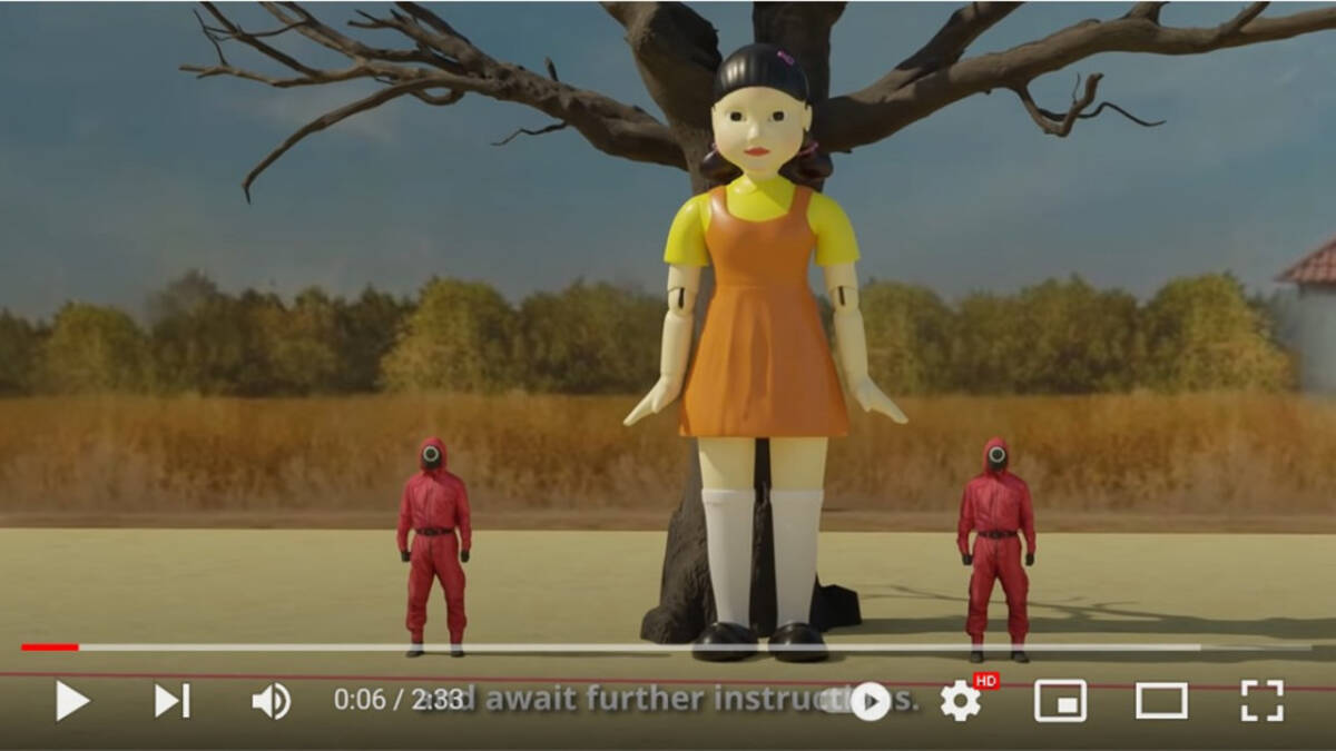 イカゲーム の ムクゲの花が咲きました に参加したのがロボットだけだったら 21年10月28日 エキサイトニュース