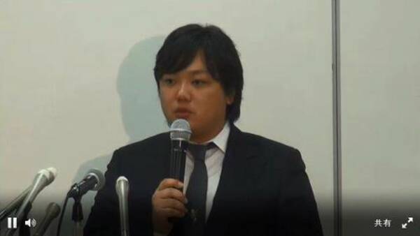 傷害で書類送検された与沢翼が記者会見 頬を押しただけ全治2週間は絶対ありえない 2013年11月22日 エキサイトニュース
