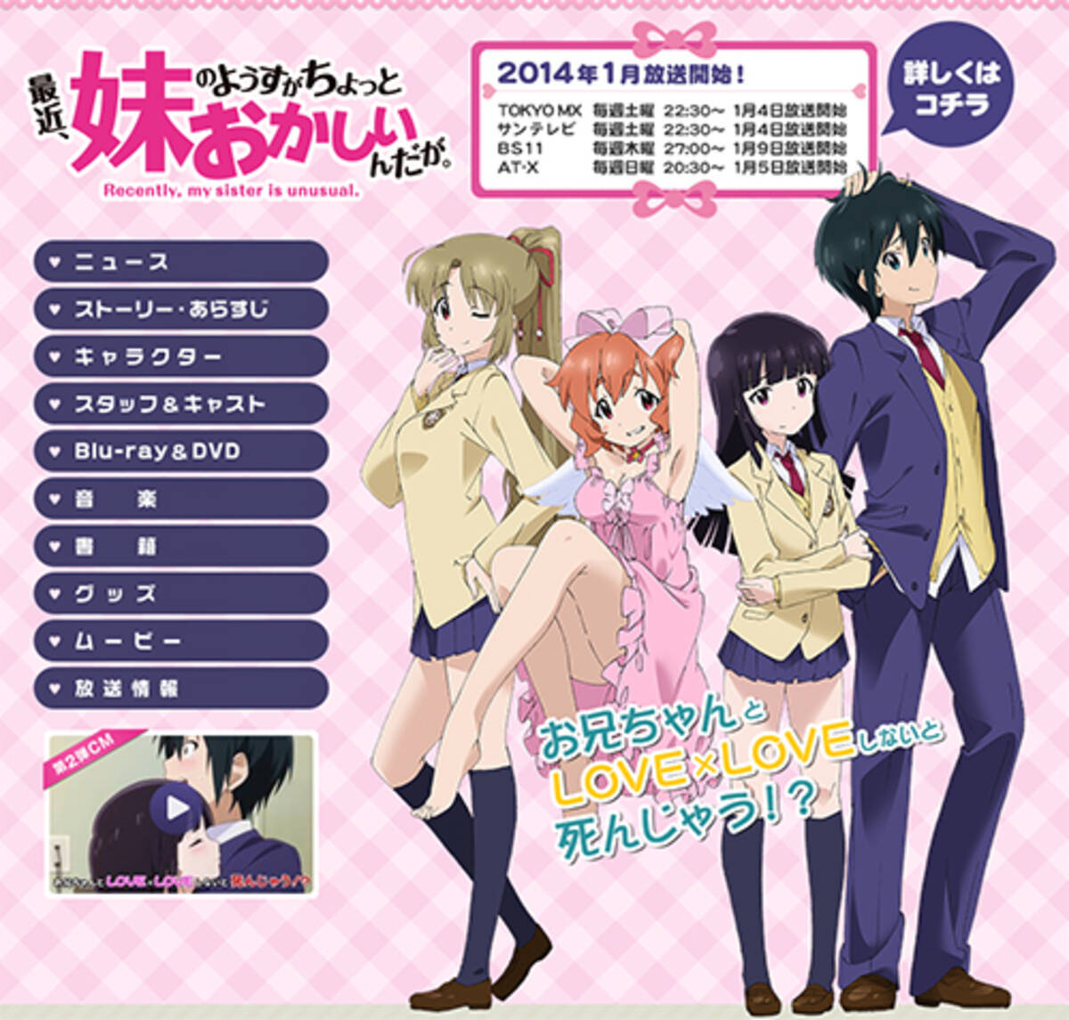 ようすがおかしい ようすがおかしい アニメ 最近 妹のようすがちょっとおかしいんだが クロスレビュー 6 10点 14年1月14日 エキサイトニュース