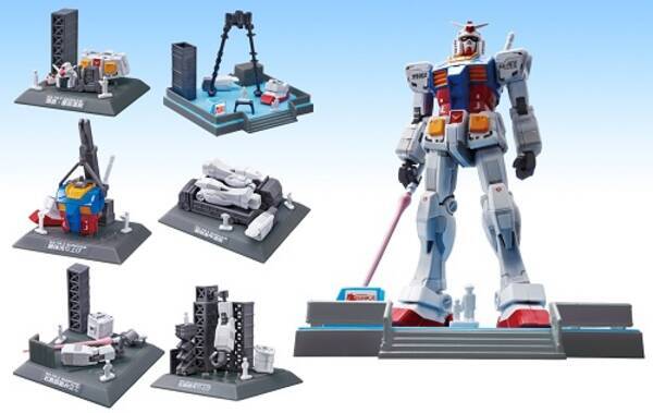 バンダイがヴィネット付き玩具菓子 モビルスーツ ガンダム大地に建つ を発売 10年11月17日 エキサイトニュース