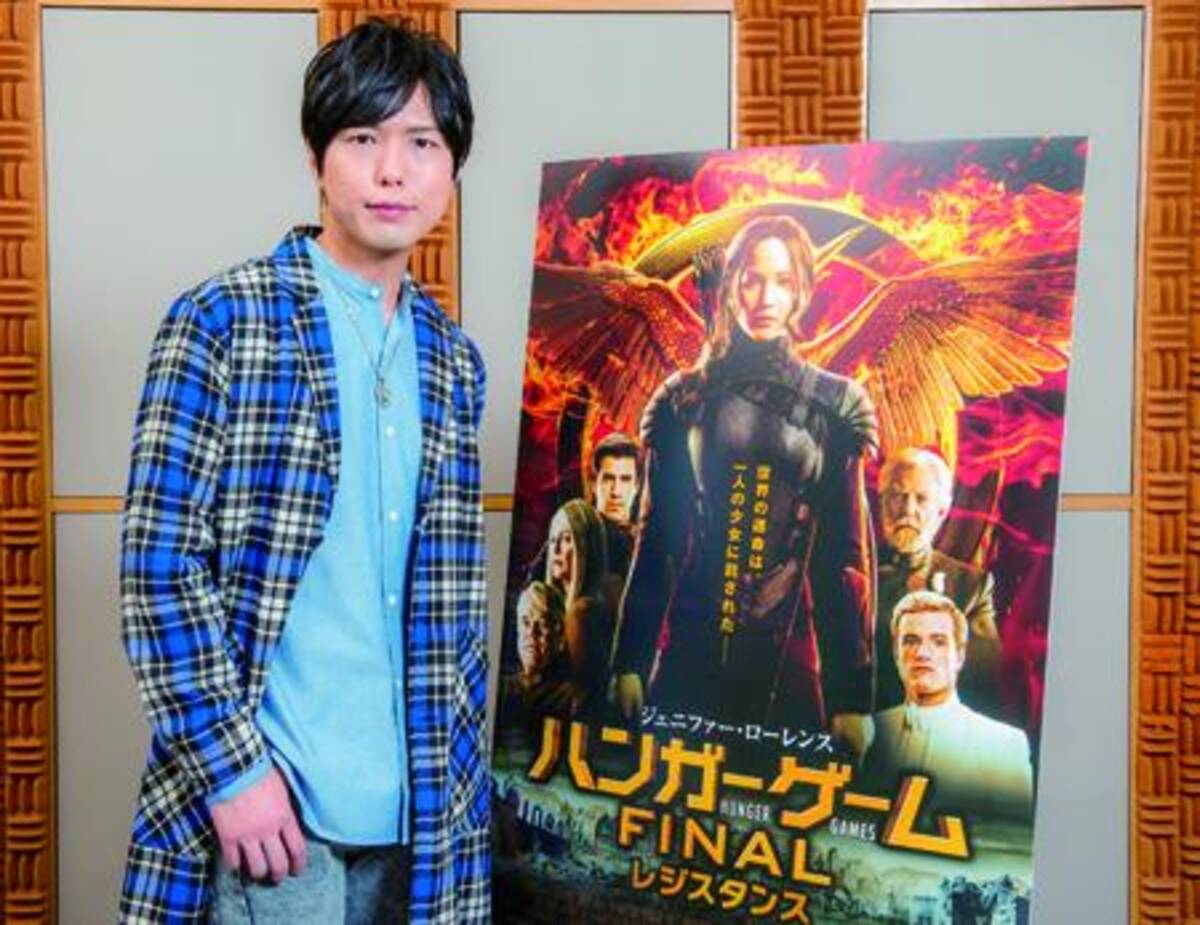 神谷浩史が 体作り 宣言 吹替を務めた映画 ハンガー ゲーム の魅力を語る オタ女 15年5月1日 エキサイトニュース