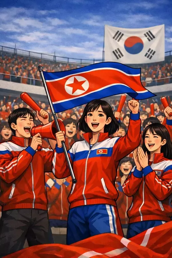 韓国政府3100万円支援　北朝鮮応援団に波紋