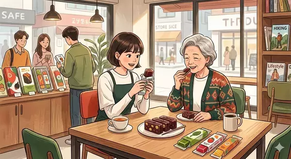 韓国で再燃する「羊羹」ブーム ――新時代のお菓子へ