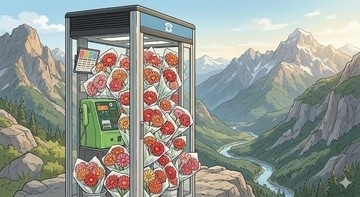 『チェンソーマン』聖地の公衆電話が花で埋め尽くされる迷惑行為　緊急時の利用に懸念も