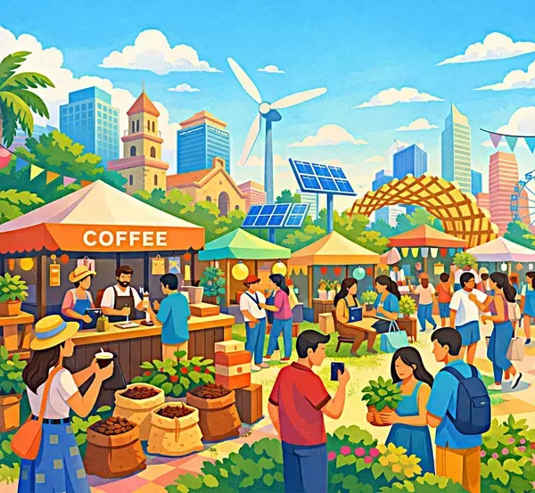 フィリピン都市型フェス拡大　コーヒーとサステナブルが牽引
