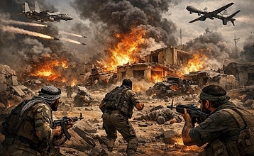 米軍とサウジ軍がイラク人民動員隊を空爆し20人死亡、主権侵害と現地メディアが激しく非難