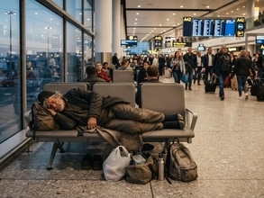 仁川空港が“避難所化”　人権団体支援でホームレスが定住化、猛暑と物価高が押し寄せる空港の新たな危機