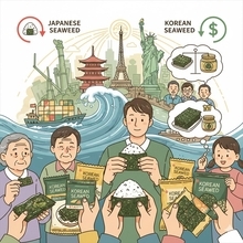 世界が貪る！ 韓国海苔「新・黄金時代」へ