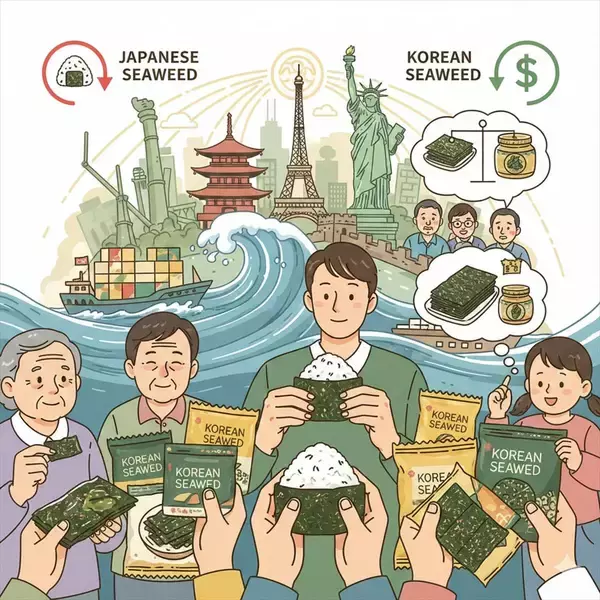 世界が貪る！ 韓国海苔「新・黄金時代」へ