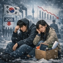 韓国20代雇用寒波　通貨危機以来の最悪局面