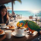 「絶滅危惧種がソウルでコーヒーを飲んだ！ 逮捕されたインコを待ち受ける運命とは？ 【韓国】」の画像1