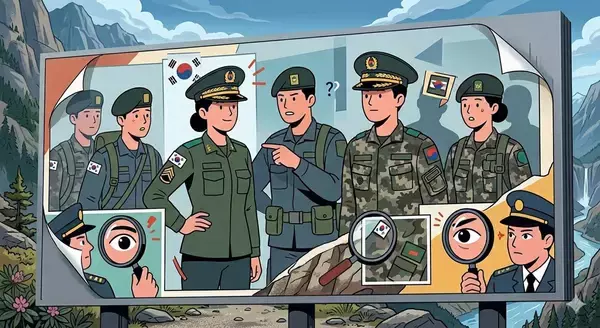 指の形で物議醸す！ 韓国陸軍ポスターに不適切なジェンダー表現、撤去騒動へ