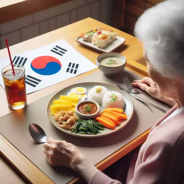 韓国の高齢化小食問題　