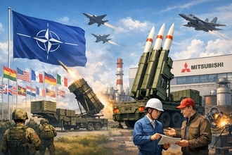 NATO追加支援と米国ライセンス　三菱重工協力に国際的注目