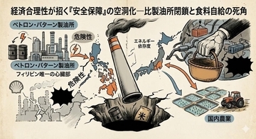 経済合理性が招く「安全保障」の空洞化―フィリピン英国企業シェル系製油所閉鎖と食料自給の死角